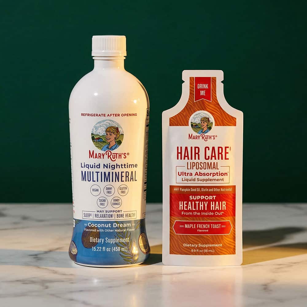 Nighttime Multimineral & Hair Care Liposomal - Liquid Set