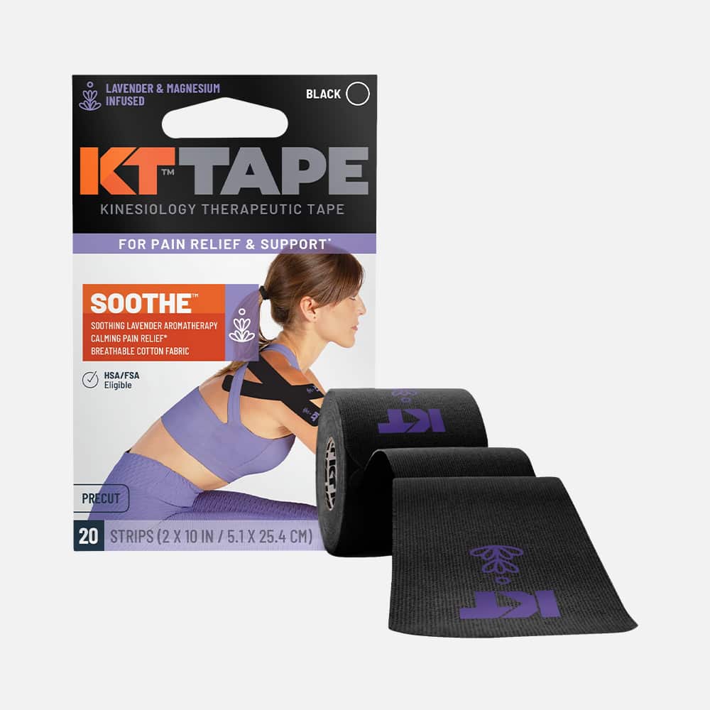 Lavender & Magnesium Kinesiology Tape - 20 Precut Strips