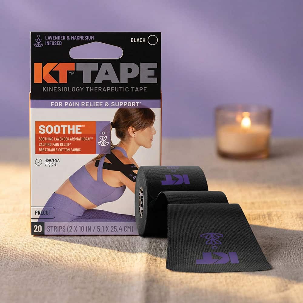 Lavender & Magnesium Kinesiology Tape - 20 Precut Strips