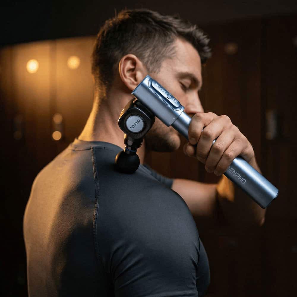 RENPHO Extend 2 Massage Gun - Adjustable Handle Device