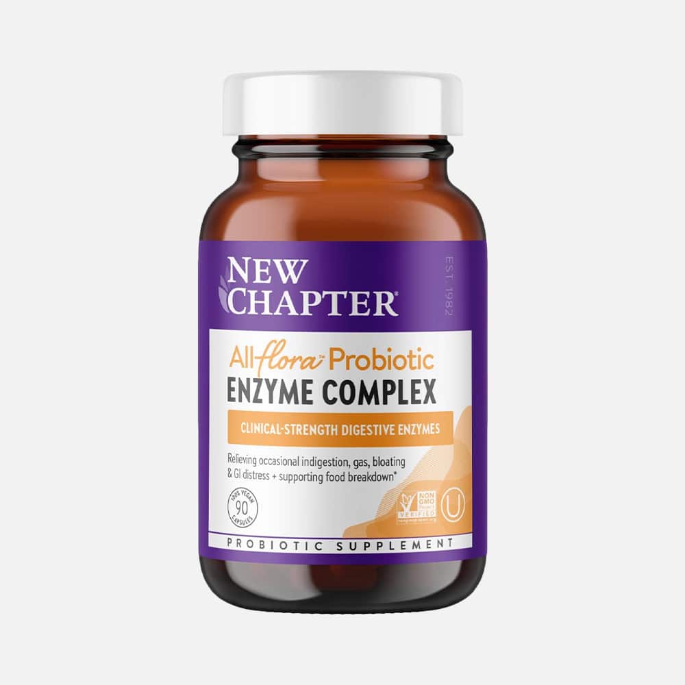All-Flora Enzyme Complex with Probiotics 90mg - 90 Capsules