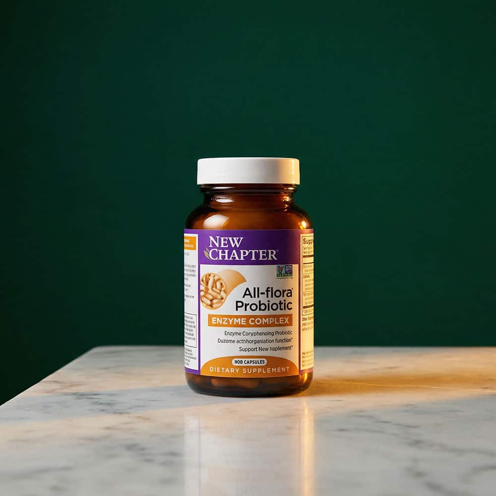All-Flora Enzyme Complex with Probiotics 90mg - 90 Capsules