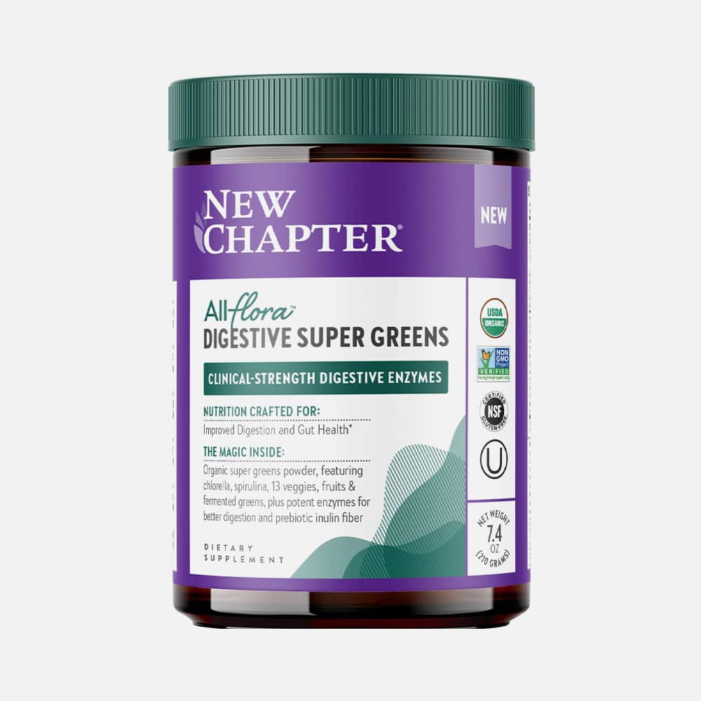 All-Flora Digestive Super Greens Powder - 30 Servings