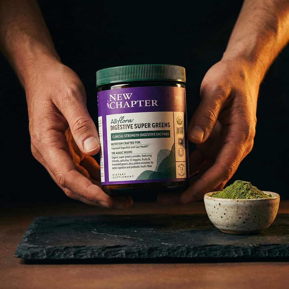 All-Flora Digestive Super Greens Powder - 30 Servings