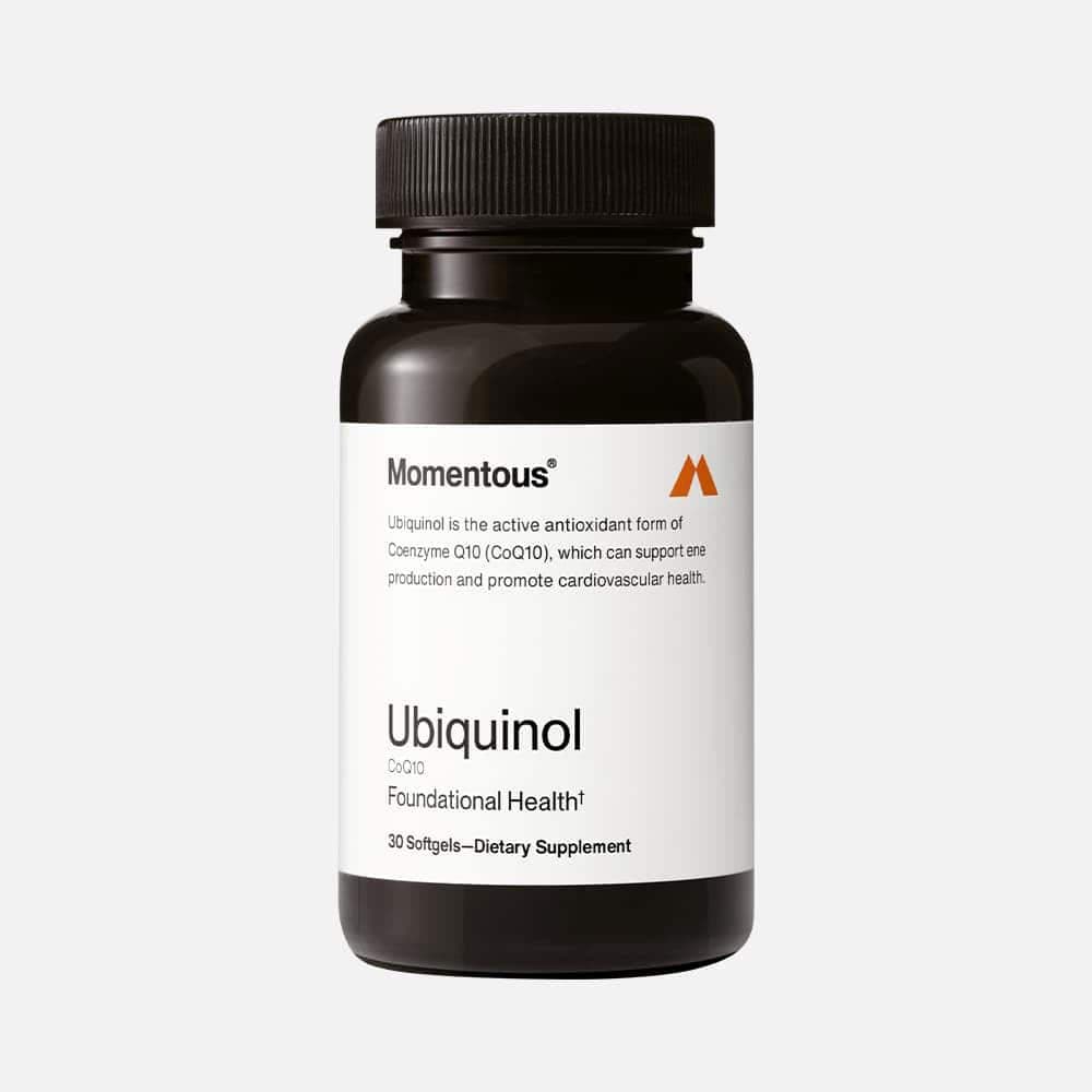 Momentous Ubiquinol CoQ10 100mg 30 Softgels