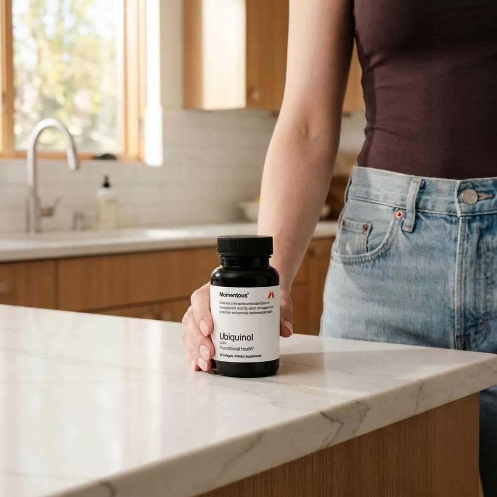 Momentous Ubiquinol CoQ10 100mg 30 Softgels