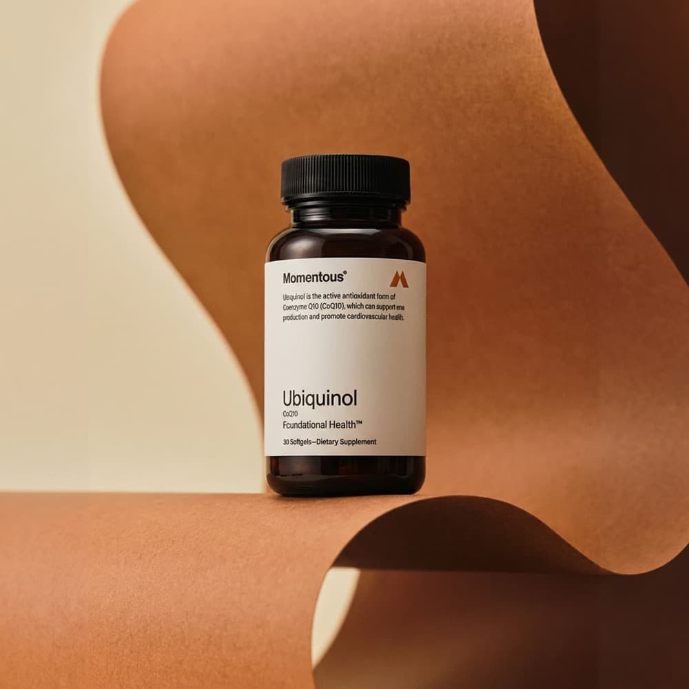 Momentous Ubiquinol CoQ10 100mg 30 Softgels