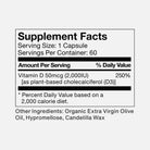 Momentous Vitamin D3 – 2,000 IU Foundational Support - 60 Liquid Capsules