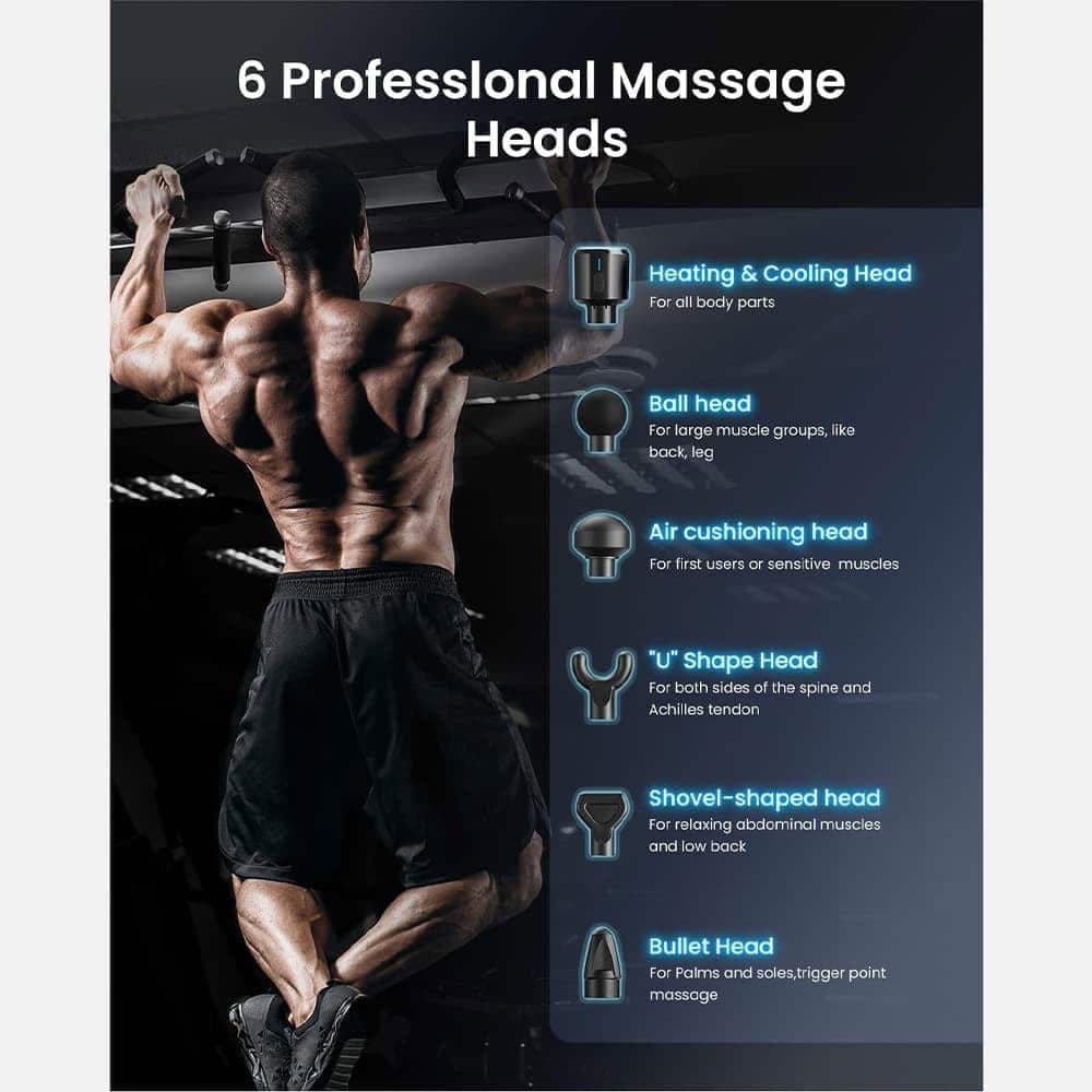 RENPHO Massage Gun with Heat & Cold - Handheld Device