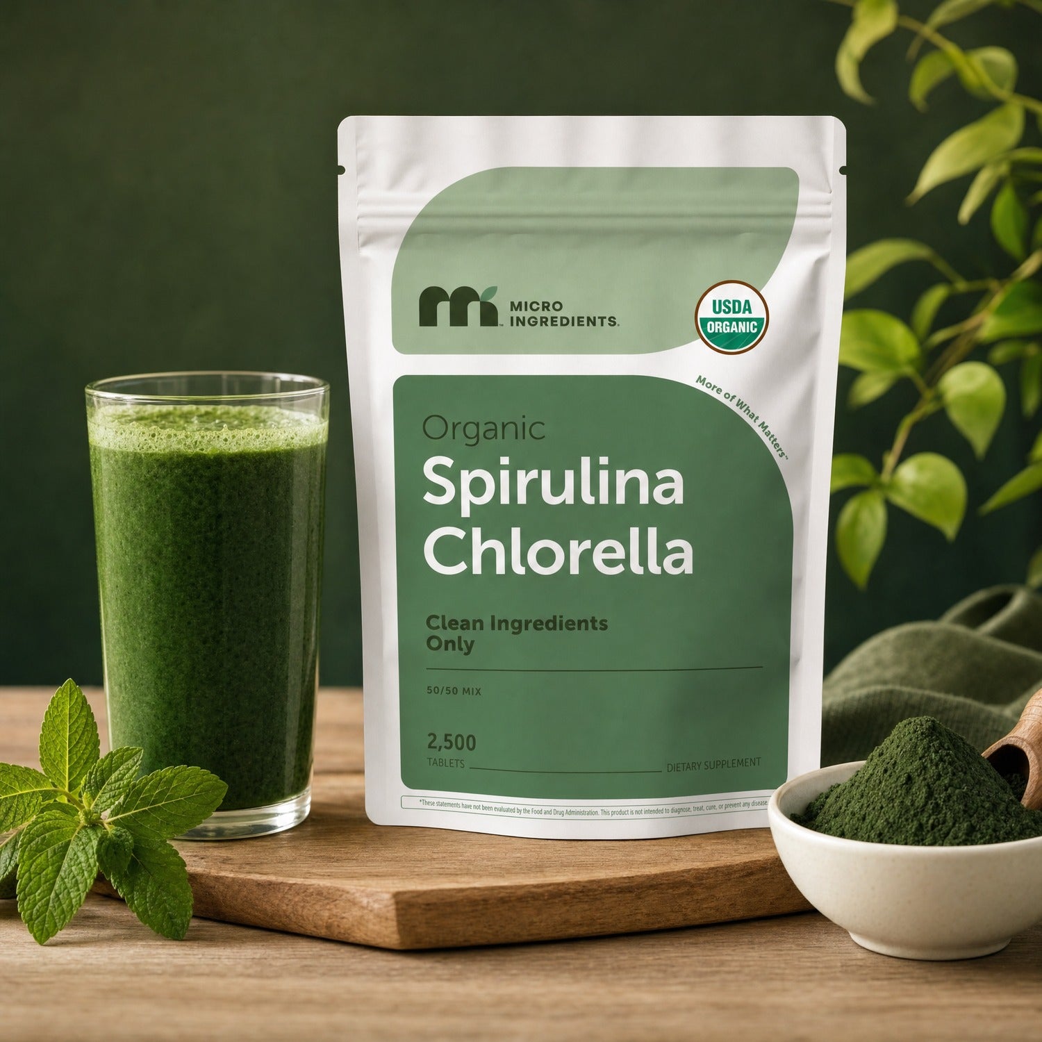 Organic Spirulina Chlorella