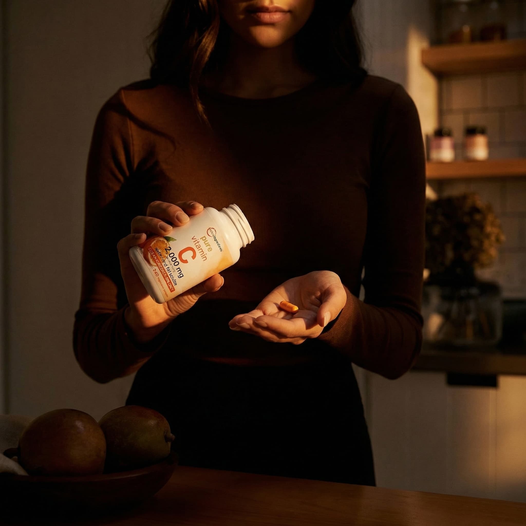 Pure Vitamin C 2000mg - 240 Veggie Capsules