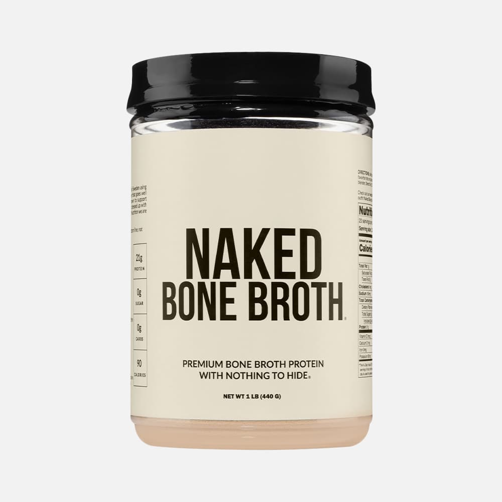 Beef Bone Broth Protein 21g - 1lb Powder (Unflavored)