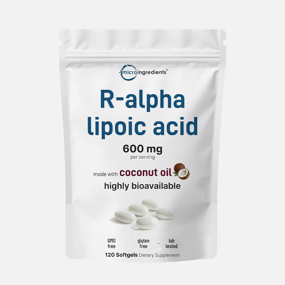 R-Alpha Lipoic Acid 600mg - 120 Softgels