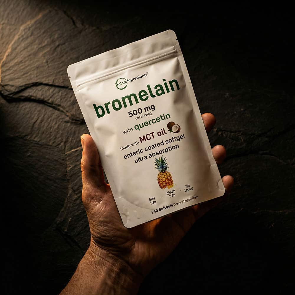 Bromelain with Quercetin