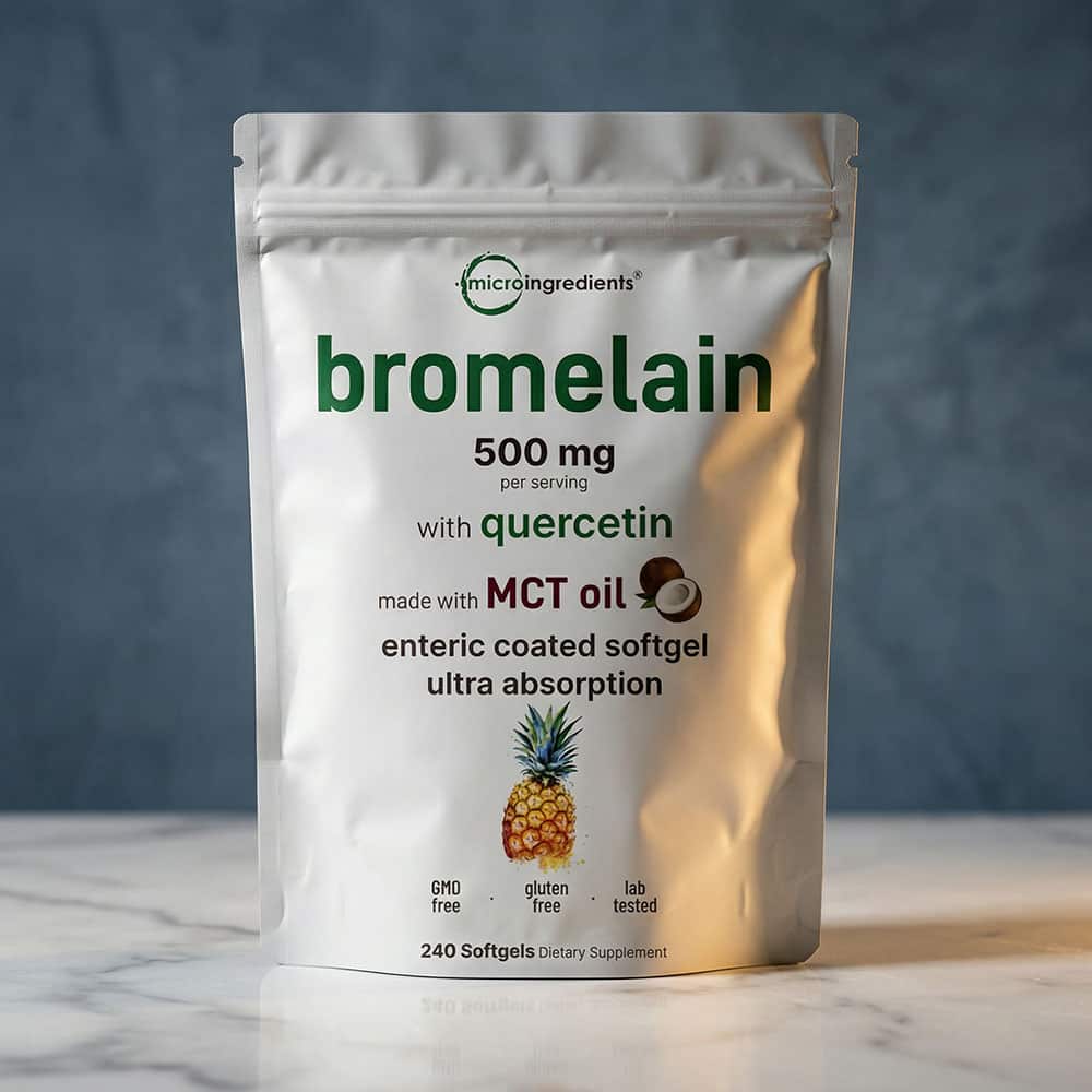 Bromelain with Quercetin