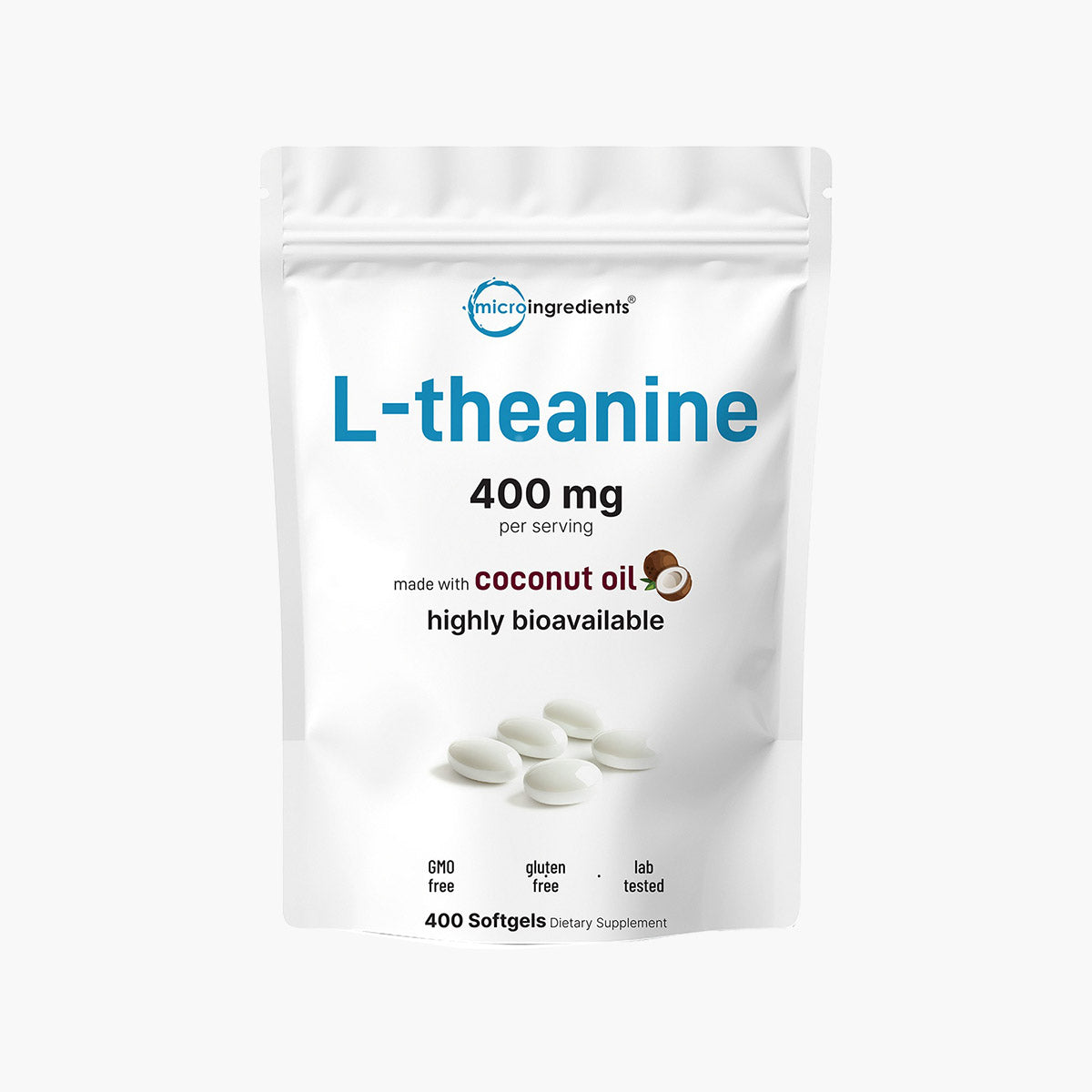 L-Theanine 400mg - 400 Softgels