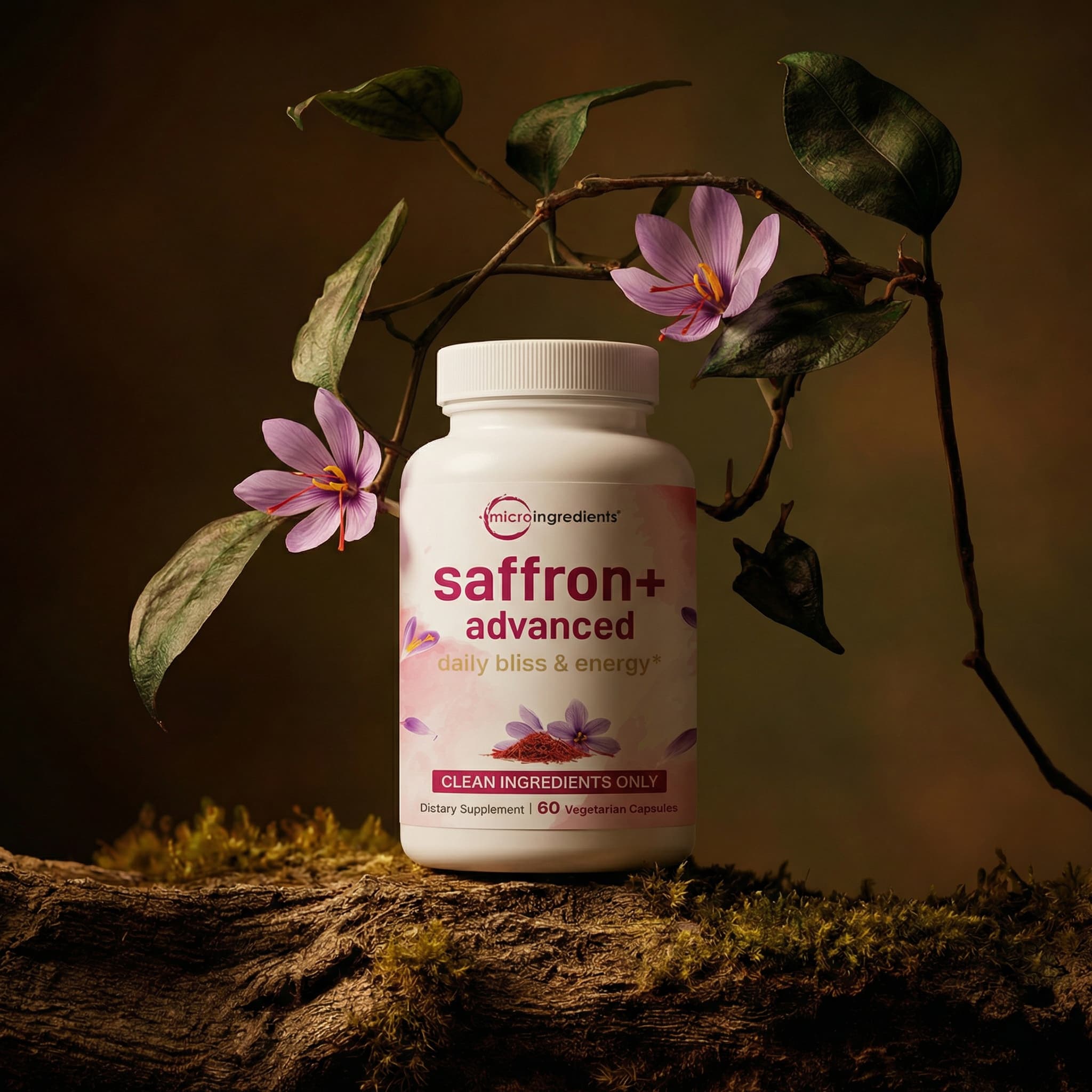 Saffron+ Advanced 10-in-1 Complex - 60 Veggie Capsules