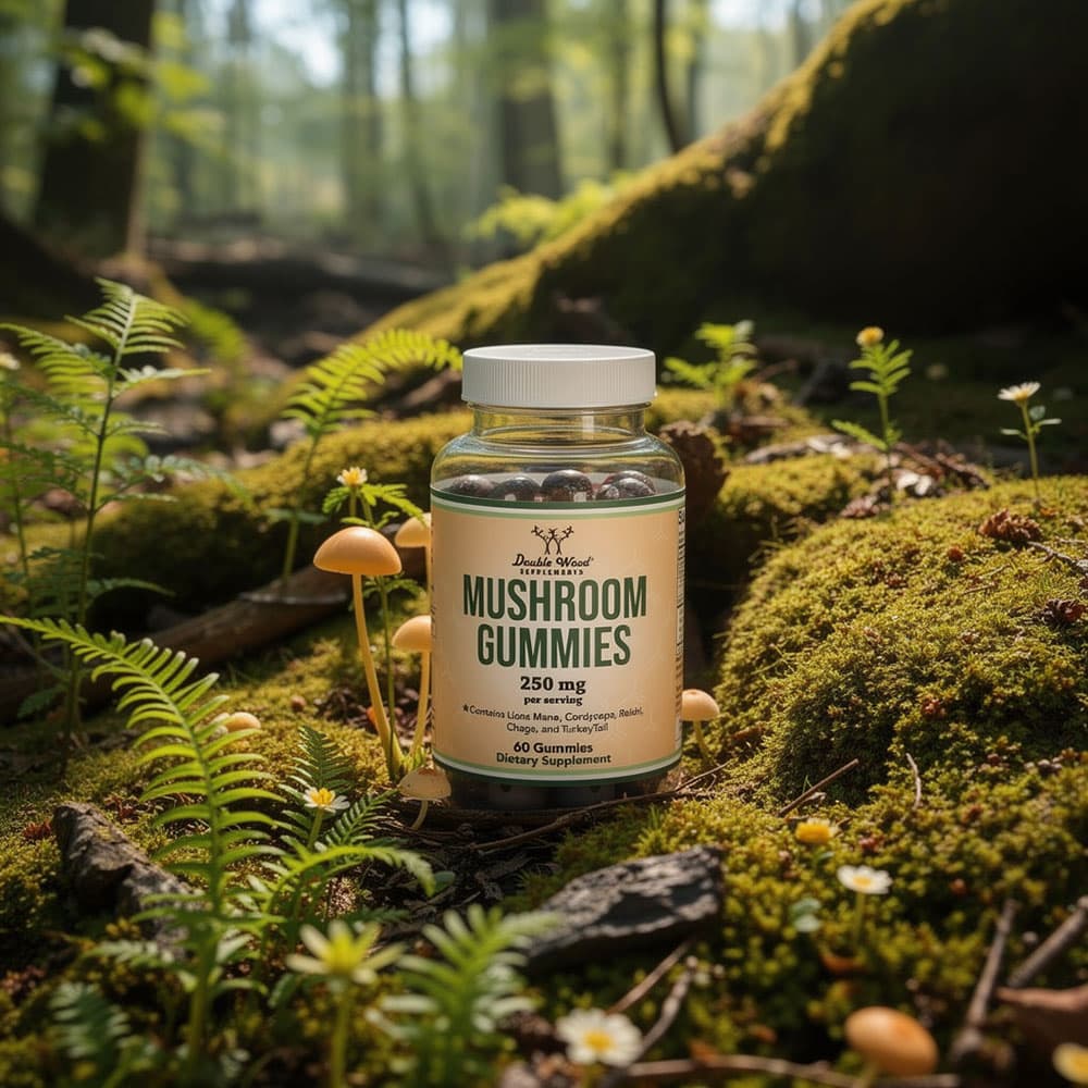 Mushroom 10:1 Extract Blend 2500mg - 60 Gummies