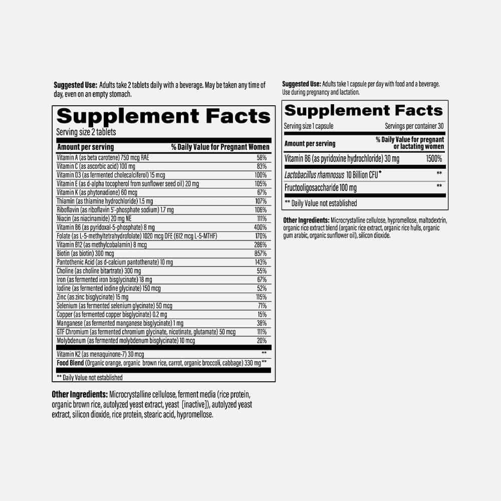 Baby & Me 2 Prenatal Bundle - 30 Servings Capsules