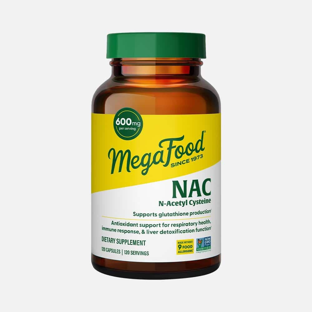 NAC N-Acetyl Cysteine 600mg - 120 Capsules