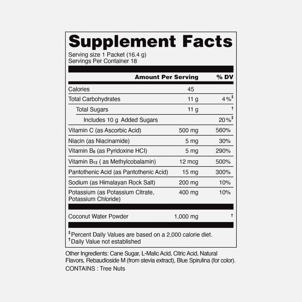 Hydration Rocket Pop Electrolyte Mix - 18 Powder Packs