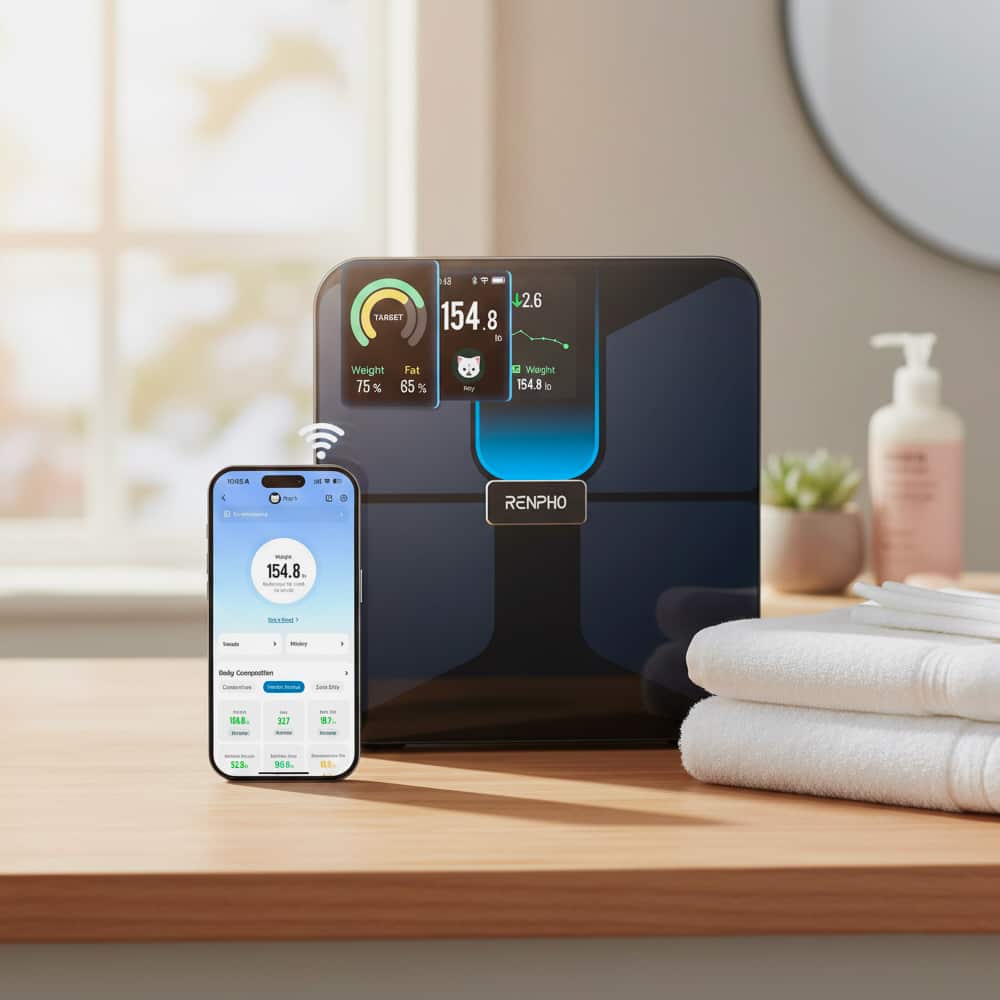 RENPHO Elis Evo Smart Body Scale - Wi-Fi & Bluetooth