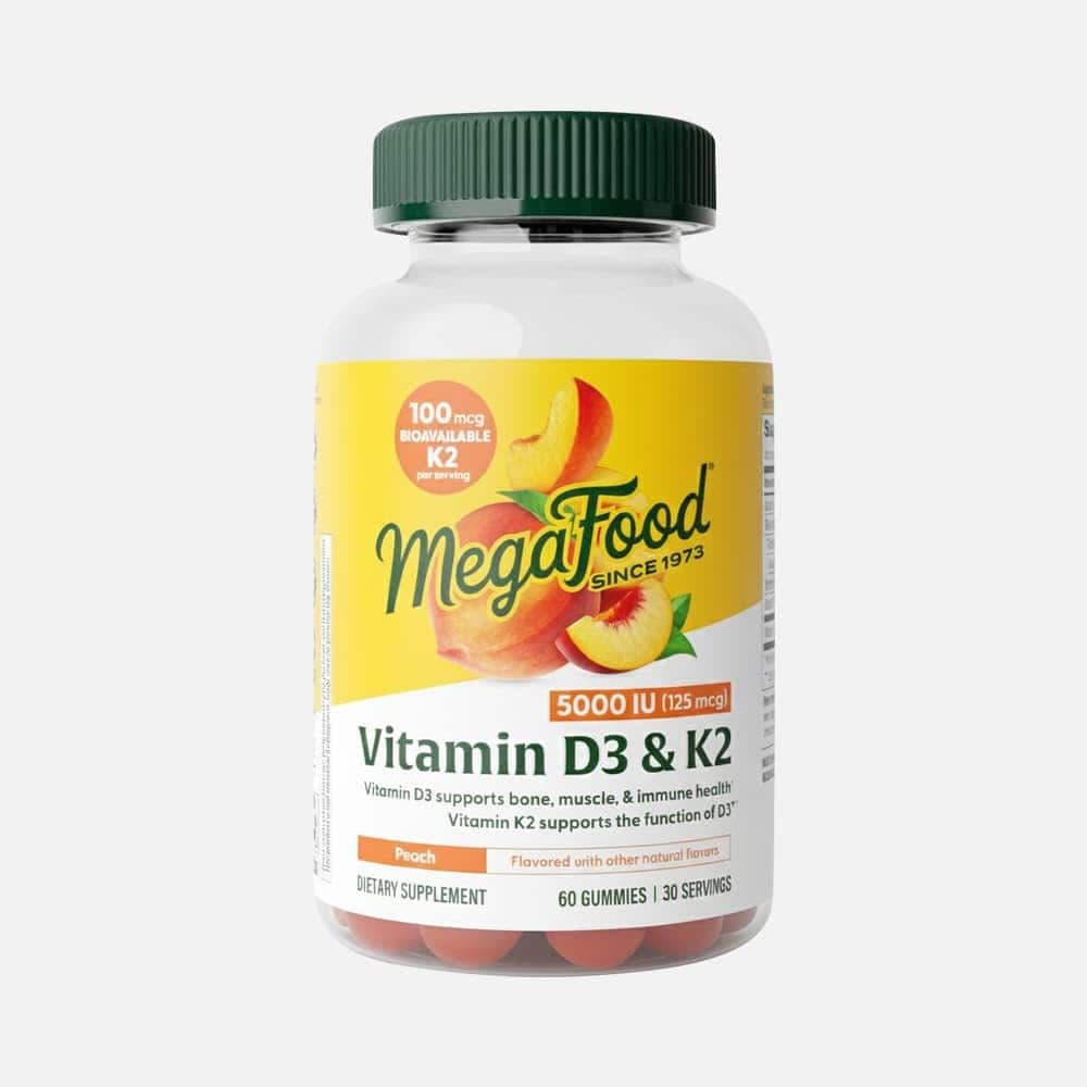 Vitamin D3 5000 IU + K2 - 60 Gummies