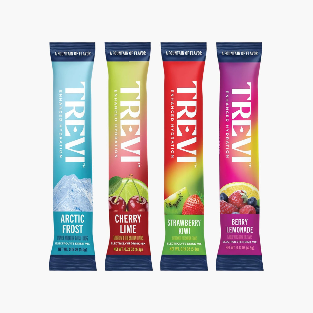 TREVI - Everyday Sugar Free Electrolytes - Favorites Variety Pack - 28 Sticks