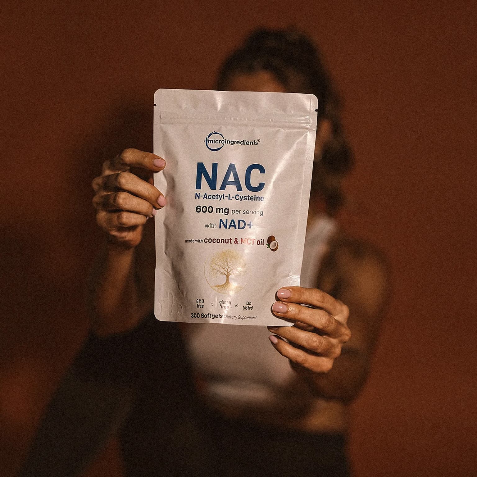 NAC 600mg with NAD+ - 300 Softgels