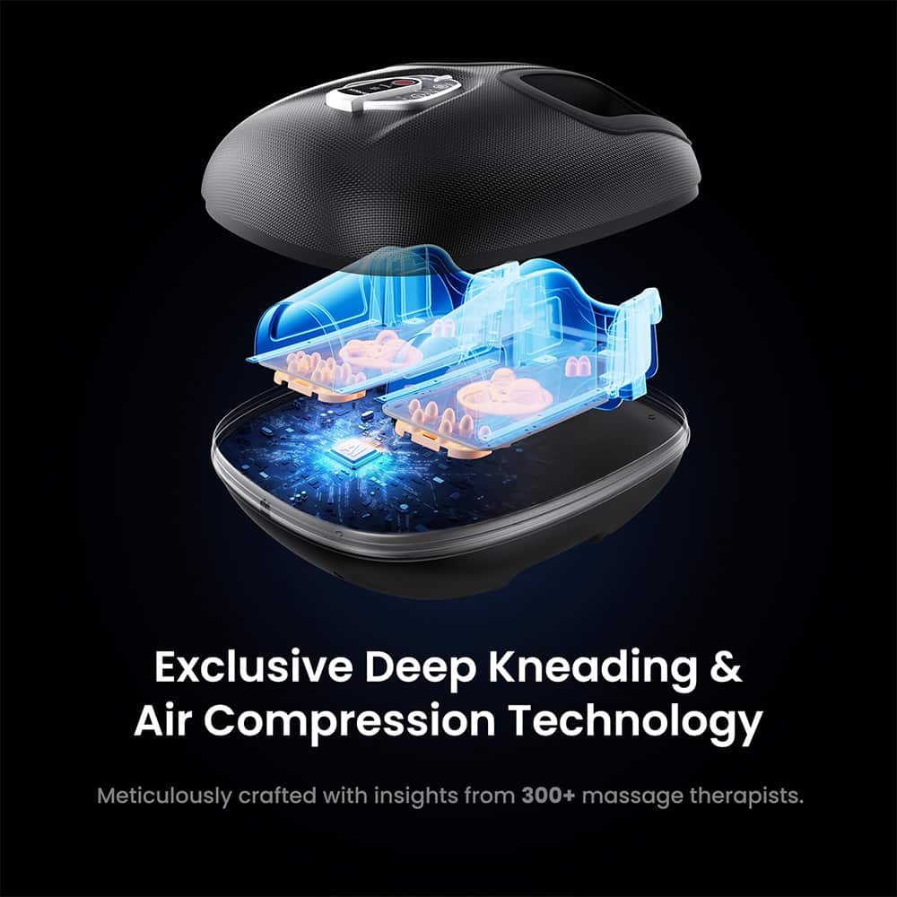 RENPHO Foot & Eye Massager Set with Heat - 2 Devices