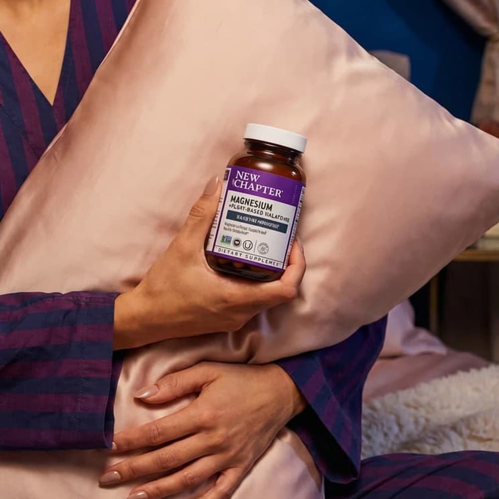 Magnesium + Plant-Based Melatonin - 60 Tablets