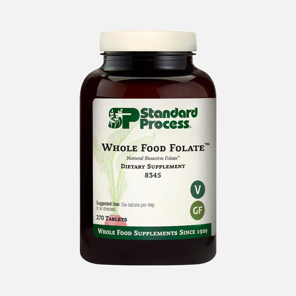 Whole Food Folate (B9) & B12 - 270 Tablets
