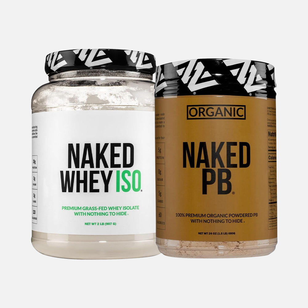 Whey Isolate Protein + Peanut Butter Powder Bundle