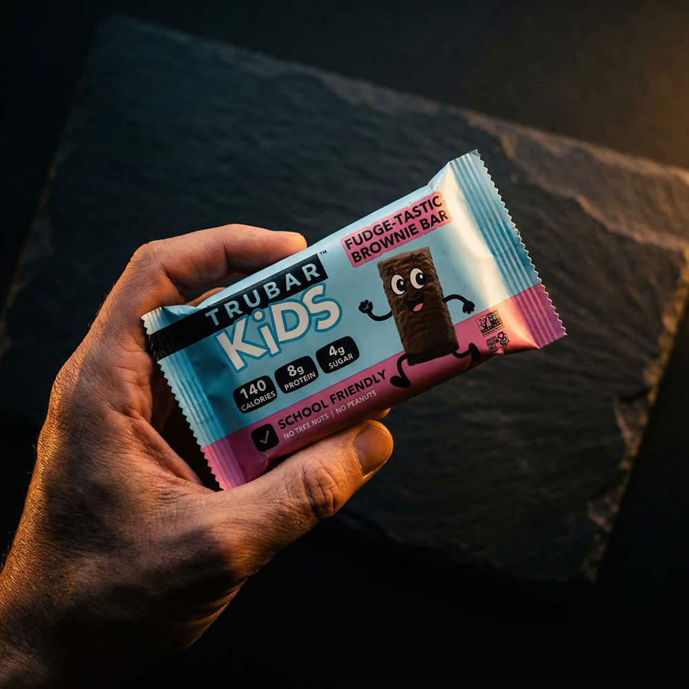 TRUBAR Kids Protein Bars 12g - 12 Bars (Fudge-Tastic)