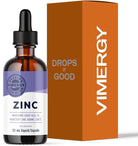 Vimergy Organic Zinc Supplements (7.5mg Liquid Zinc Per Serving)..., liquid bottle, 5 mg