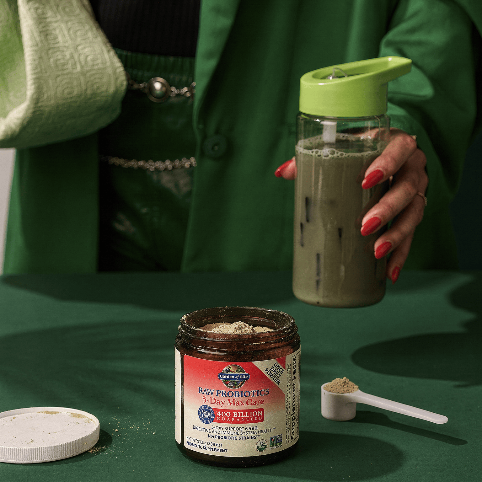 Raw Probiotics 400 Billion CFU - 5-Day Powder