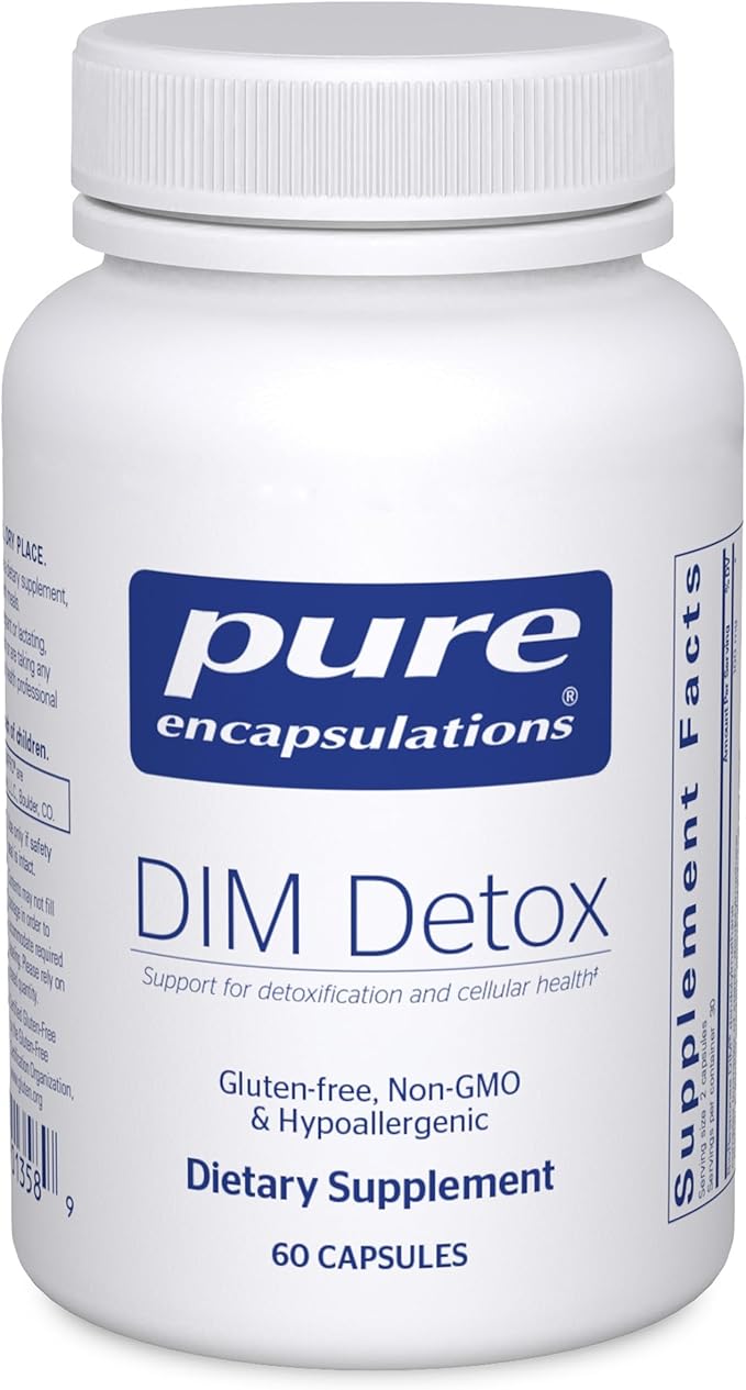 Pure Encapsulations DIM Detox 60 Capsules