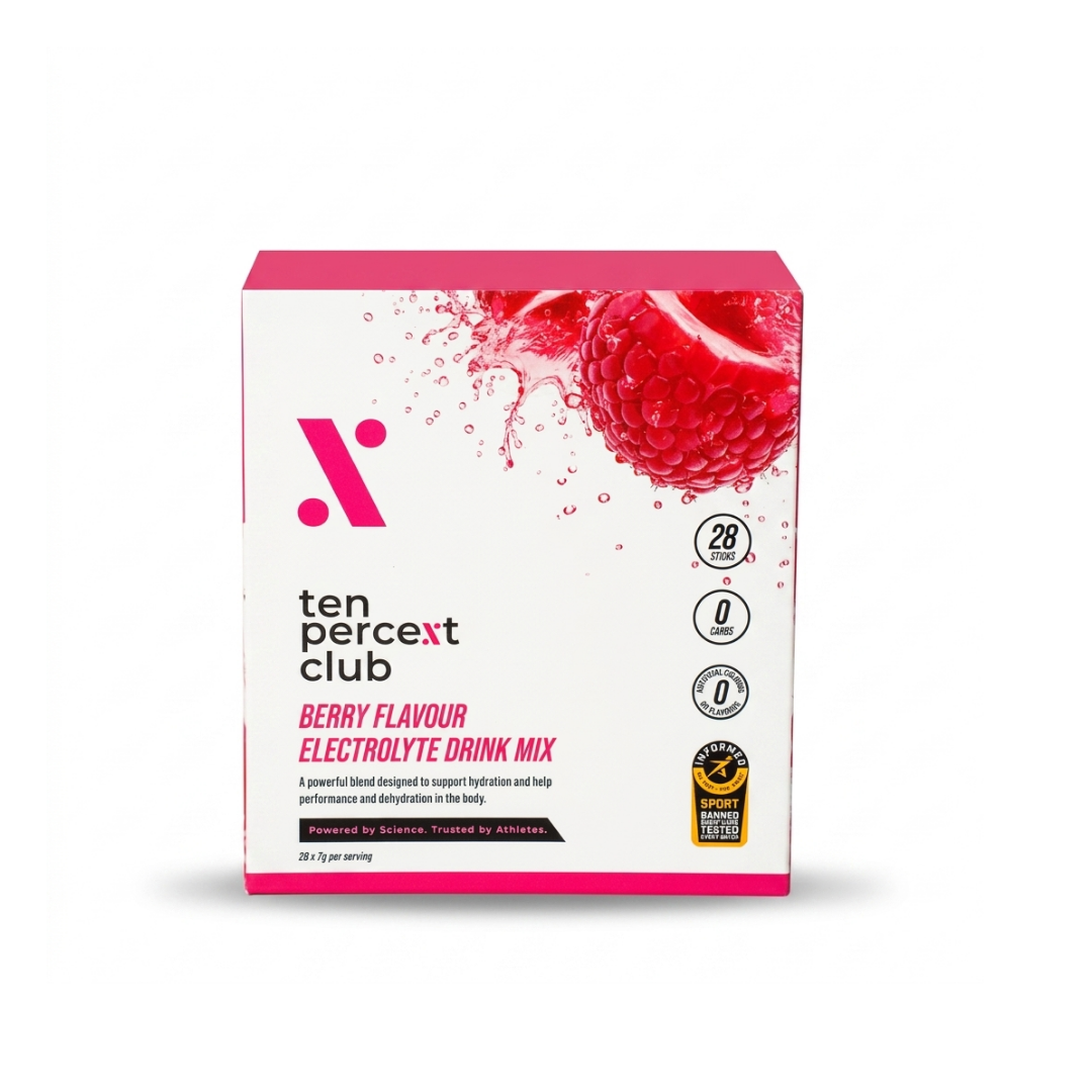 The Ten Percent Club - Whlefood Natural Electrolytes - Mixed Berry