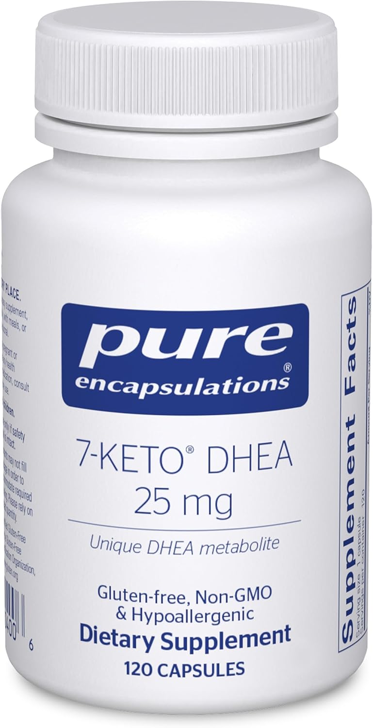 Pure Encapsulations 7-Keto DHEA 25 mg | 120 Capsules