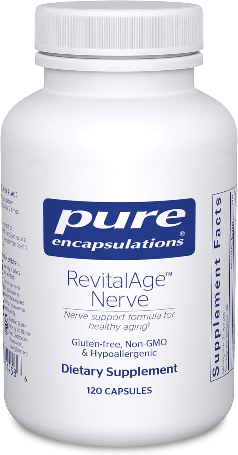 Pure Encapsulations Revita-Age Nerve 120 Capsules