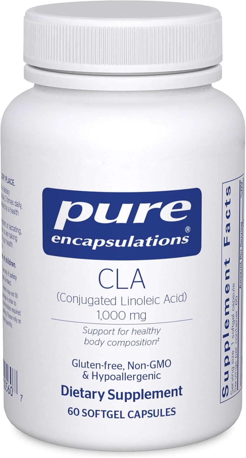 Pure Encapsulations CLA (Conjugated Linoleic Acid) 1,000 mg 60 Softgels