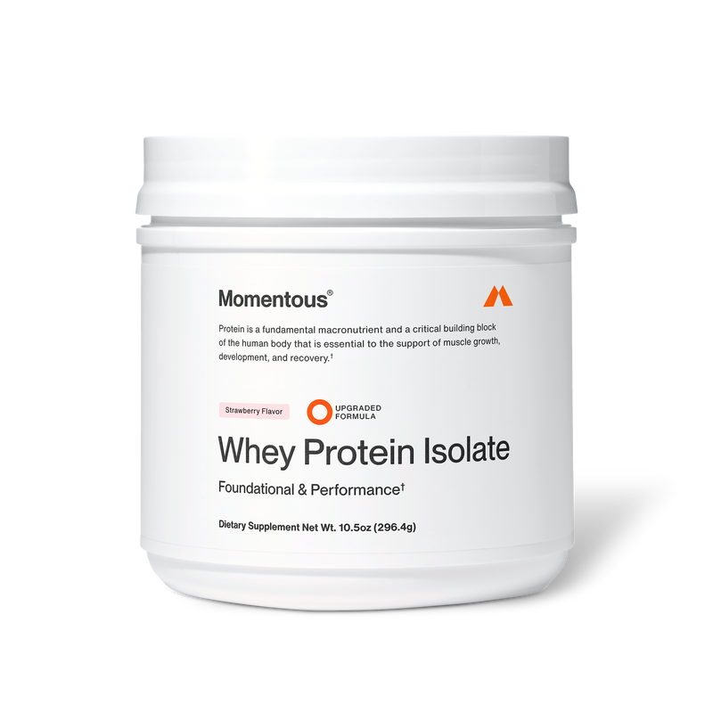 Essential Grass-Fed Whey Protein Isolate - Strawberry