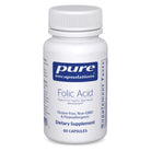 Pure Encapsulations حمض الفوليك 800 ميكروغرام - زجاجة كبسولات، 60 كبسولة