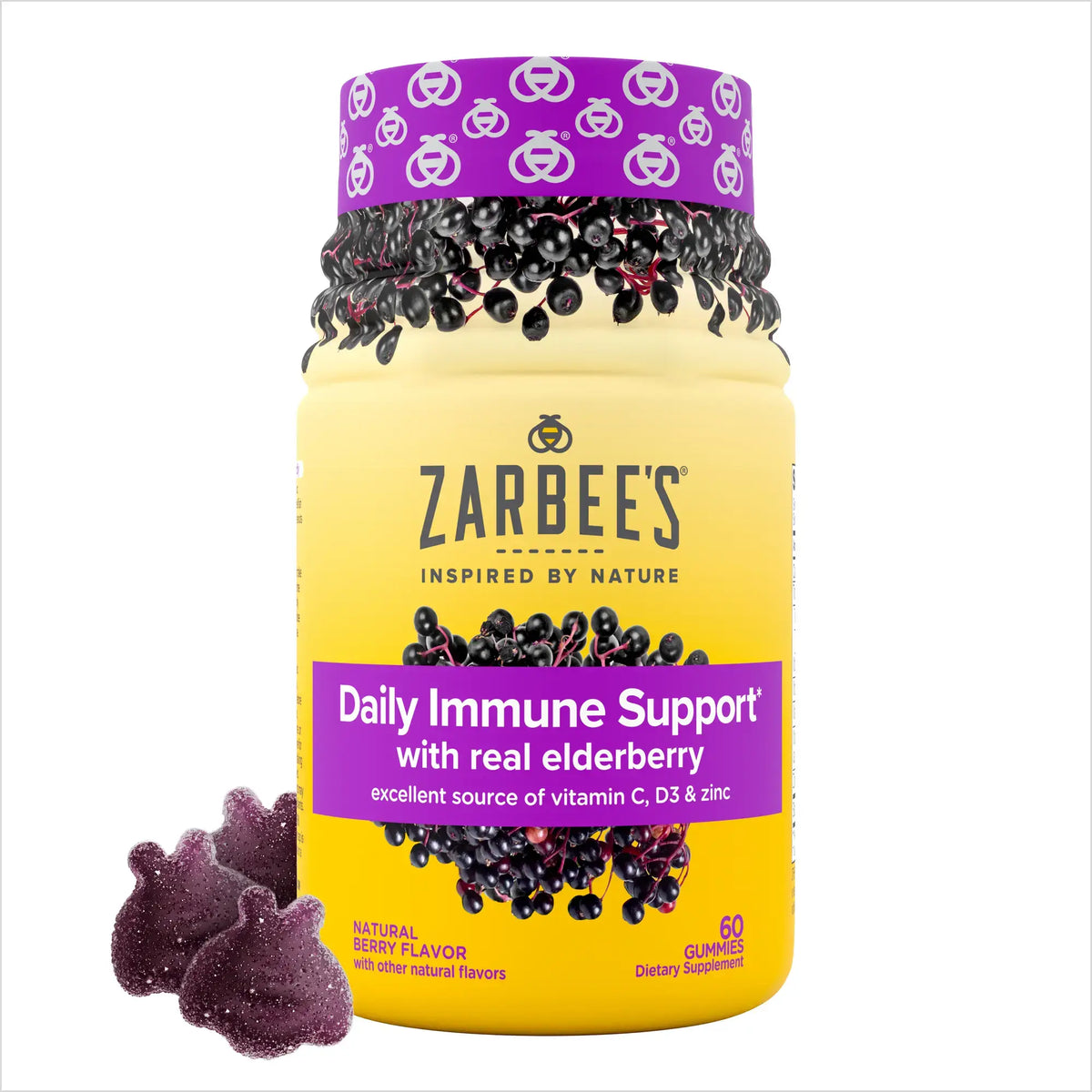 Zarbee's - Elderberry Immune Support Gummy