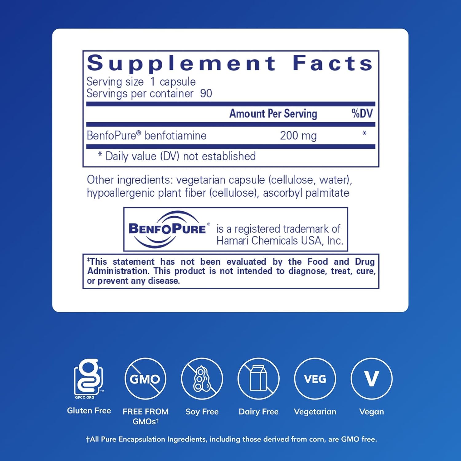 Pure Encapsulations BenfoMax 90 Capsules