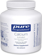 Pure Encapsulations Calcium (Citrate) 180 كبسولة