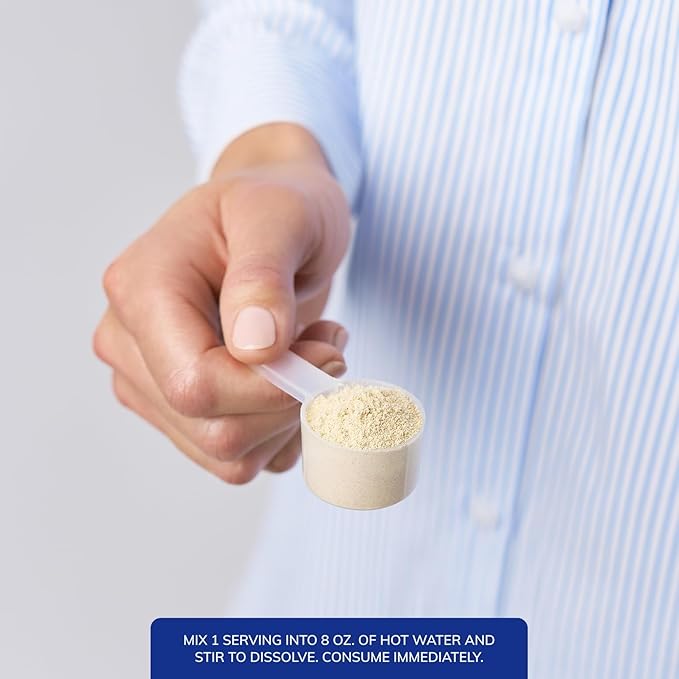 Pure Encapsulations PureDefense Collagen w/Bone Broth | Savory Bone Broth and Hydrolyzed Collagen Powder with Mushroom, Ag...