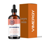 Vimergy USDA Organic Ashwagandha Liquid Extract, 57 Servings –Stress..., liquid bottle, 57 servings