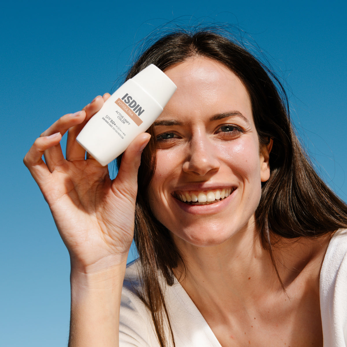 8429420307643 ISDIN - Foto Ultra 100 Active Sunscreen Unify Fusion Fluid Color 50 ml