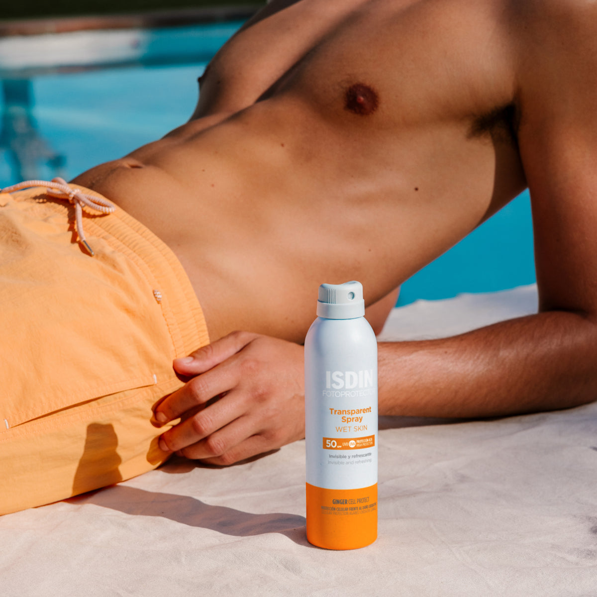 8429420187948 ISDIN - Fotoprotector Wet Skin Transparent Spray 50+ 250ml